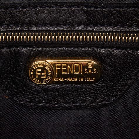 fendi vintage logo|vintage Fendi bags authenticity.